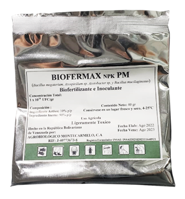 BIO-001 Biofertilizante e Inoculante Biofermax NPK